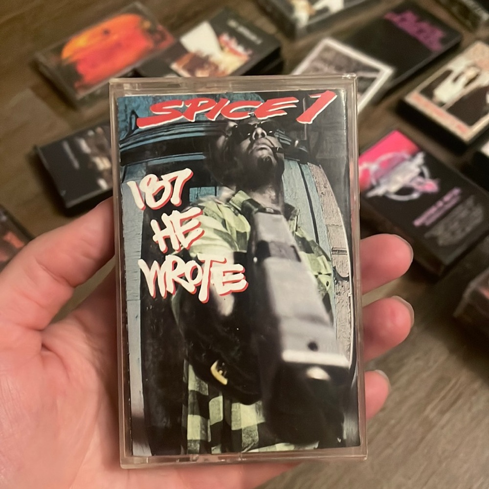 🎤 Vintage Spice 1 - 187 He Wrote Cassette Tape